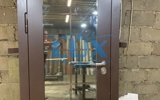 дверь входная с наружным зеркалом