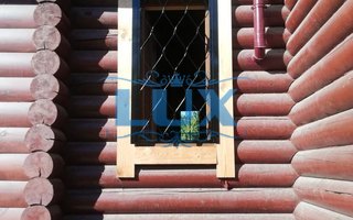 решетка сварная на окно в доме