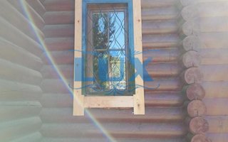 оконная сварная решетка в доме