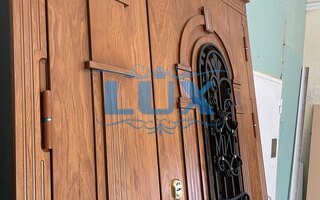 дверь с терморазрывом, вид с боковой стороны